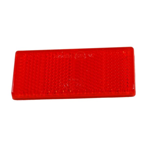 ASPÖCK Rückstrahler rot 90x40mm selbstklebend 15-5431-017