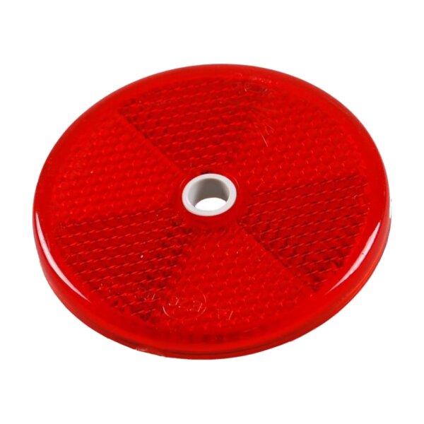 ASPÖCK Rückstrahler rot Ø60mm mit Schraubanschluss 15-5411-007