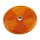ASPÖCK Rückstrahler orange Ø60mm mit Loch und Selbstklebefolie 15-5412-007