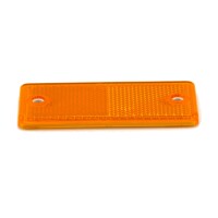 ASPÖCK Rückstrahler orange 90x40mm Schraube+Selbstklebefolie 15-5432-007