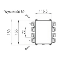 ASPÖCK Spannungswandler 24V auf 12V 2x0,9m Kabel