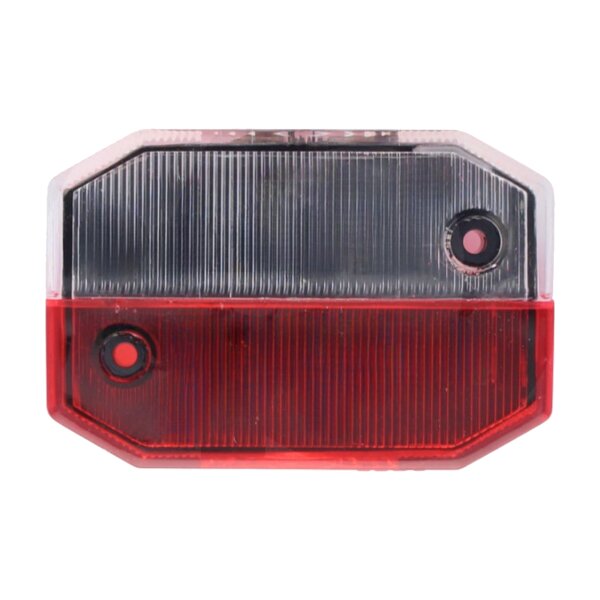 ASPÖCK Flexipoint I Lichtscheibe rot/weiß 65x44mm