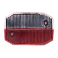 ASPÖCK Flexipoint I Lichtscheibe rot/weiß 65x44mm