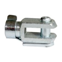 Gabelkopf mit ES-Bolzen M6, Ø 6 mm