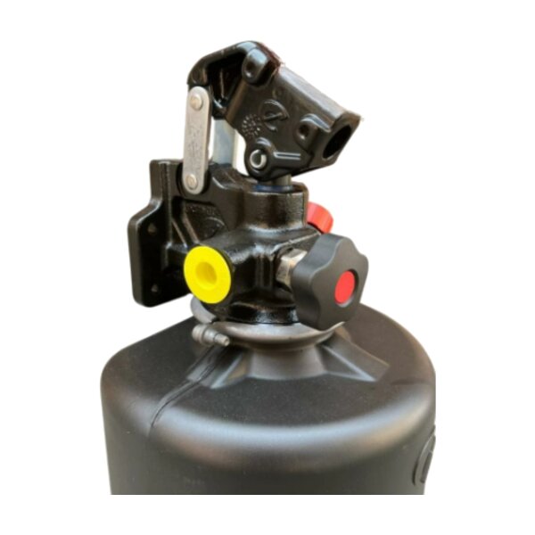 CHAPEL Handpumpe PE16S, einfachwirkend, 15 ccm, 200 bar, mit 1 L Tank