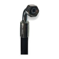 Hydraulikschlauch FI 10 mm, 2x M18x1.5 Länge 1900 mm, Ein Ende 90 Grad Winkel