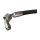 Hydraulikschlauch Ø 10 mm, 2x M18x1,5 Länge 1400 mm, ein Ende 90° Winkel