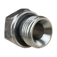 Hydraulische Reduzierung 1/2" - M18x1,5  Abdichtung auf der 1/2"- Seite