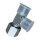 Hydraulik T-Stück 2x M18x1,5 Außengewinde, 1x M18x1,5 Überwurfmutter