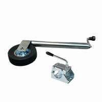 Stützrad Ø 60 mm mit Stahlfelge,...