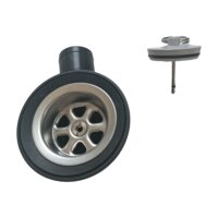 Reich Winkelablaufstopfen, Ø 39 mm für Spüle & Waschbecken