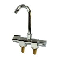 CAN RB1485, Mischbatterie mit Klapparm, Messing/Chrom