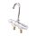 CAN RB1485, Mischbatterie mit Klapparm, Messing/Chrom