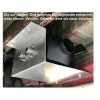 Halterung für Luftheizung 2KW VW T5/T6 Unterflur, Edelstahl