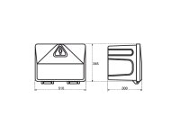 STABILO Slick-Box 500-3, 40L, 510x345x300mm