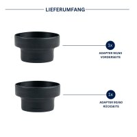 Adapterset 60mm für PUNDMANN Therm AIR - Boiler