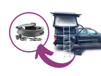 Mobile Standheizung Dachzeltheizung Autoterm Air 2D mit Tank und AGM-Batterie (Set)
